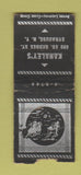 Matchbook Cover - Kanaley's Syracuse NY WEAR BOBTAIL