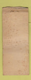 Matchbook Cover - Del's Villa  WEAR BOBTAIL