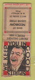 Matchbook Cover - Nedrow Liquor Store Syracuse NY WORN BOBTAIL