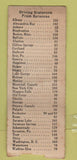 Matchbook Cover - Nedrow Liquor Store Syracuse NY WORN BOBTAIL