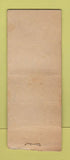 Matchbook Cover - Original Pants Store Syracuse NY WORN BOBTAIL