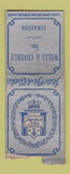Matchbook Cover Stein Bloch Men's Clothes Wells Coverly Syracuse NY WEAR BOBTAIL