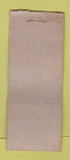 Matchbook Cover - Idaho Rooms Baker OR low phone # BOBTAIL