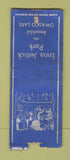 Matchbook Cover - Enna Jettick Park Owasco Lake NY WORN BOBTAIL
