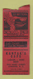 Matchbook Cover - Kantak's Cafe Syracuse NY BOBTAIL