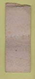 Matchbook Cover - AJ Tickner Old Forge Borden's Milk Ice Cream WORN BOBTAIL