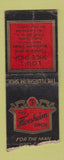 Matchbook Cover - Florsheim Shoes Lou's Syracuse NY WORN BOBTAIL