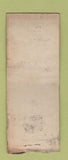 Matchbook Cover - Original Pants Store Syracuse NY WORN BOBTAIL