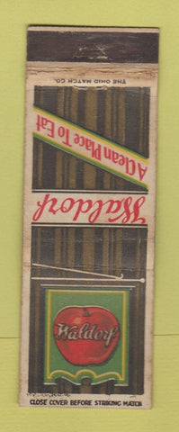 Matchbook Cover - Waldorf Restaurants New York City? WORN