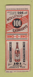 Matchbook Cover - Gardiner's 101 Solution BOBTAIL