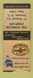 Matchbook Cover - Pennzoil oil Syracuse NY BOBTAIL