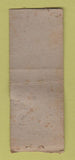 Matchbook Cover - Hillside Grill Syracuse NY POOR BOBTAIL