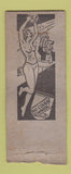 Matchbook Cover - Ernie's Place Rochester NY girlie back WEAR BOBTAIL