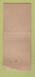 Matchbook Cover - Benzol oil gas Syracuse? WEAR BOBTAIL