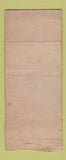 Matchbook Cover - Benzol oil gas Syracuse NY WORN BOBTAIL