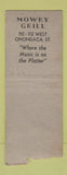 Matchbook Cover - McCarthy's Restaurant Syracuse NY BOBTAIL
