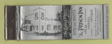 Matchbook Cover - Prison Inn Long Branch NJ? FEDERAL LONG WORN