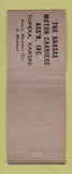 Matchbook Cover - Kansas Motor Carriers Trucking Topeka KS BOBTAIL