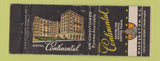 Matchbook Cover - Hotel Continental Washington DC