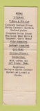 Matchbook Cover - Murphy's Seafood Hammond LA