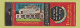 Matchbook Cover - Farmingdale Laundry NY Hicksville Amityville WEAR
