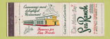 Matchbook Cover - Sea Ranch Mobile AL WEAR