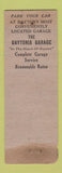 Matchbook Cover - Daytonia Garage Dayton OH Rental Cars WEAR