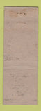 Matchbook Cover - Jessie Grace Lunch WEAR deco