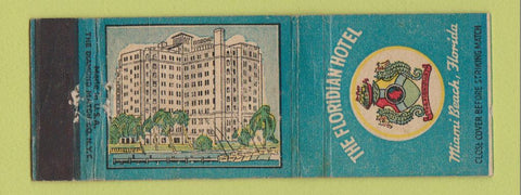 Matchbook Cover - Floridian Hotel Miami Beach FL WEAR