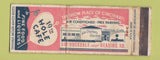 Matchbook Cover - 19th Hole Cafe Jule Clayton's POOR