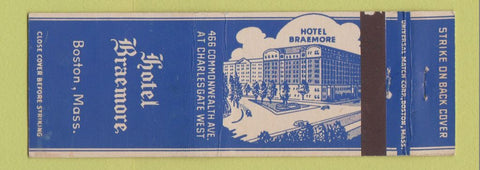 Matchbook Cover - Hotel Breamore Boston MA