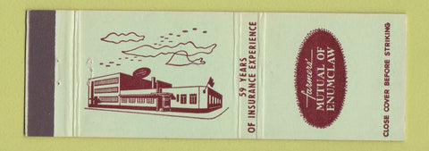Matchbook Cover - Farmers' Mutual of Enumclaw WA