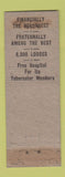 Matchbook Cover - Omaha Woodmen Insurance Omaha NE