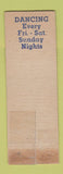 Matchbook Cover - New Gold Star Cafe Bay City MI WORN