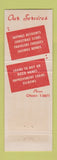 Matchbook Cover - Citizens Federal Savings and Loan Cleveland OH