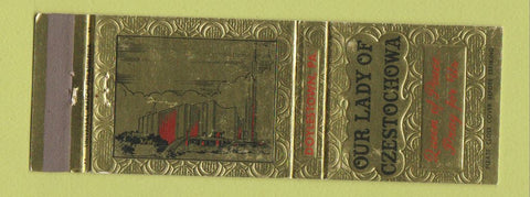 Matchbook Cover - Our Lady of Czestochowa Doylestown PA Shrine