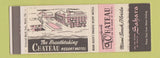 Matchbook Cover - Chateau Resort Motel Miami Beach FL