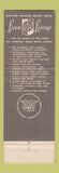 Matchbook Cover - Chateau Resort Motel Miami Beach FL
