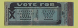 Matchbook Cover - Election Burgess Swanson Council WEAR