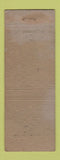 Matchbook Cover - Manhattan Bus Line Blue Coach New York City NJ WORN
