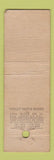 Matchbook Cover - Tick Tock Tea Room Hollywood CA WEAR MIDGET