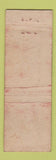 Matchbook Cover - Hilltop Diner Ravena NY WEAR MIDGET