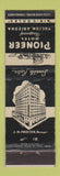 Matchbook Cover - Pioneer Hotel Tucson AZ MIDGET
