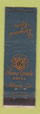 Matchbook Cover - Henry Grady Hotel Atlanta GA Dogwood Room MIDGET