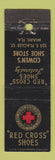 Matchbook Cover - Red Cross Shoes Cowen's Miami FL MIDGET
