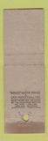 Matchbook Cover - Red Cross Shoes Cowen's Miami FL MIDGET