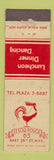Matchbook Cover - Le Coq Rouge New York City WEAR MIDGET