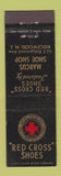 Matchbook Cover - Red Cross Shoes Marcus Ridgewood NJ MIDGET