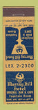 Matchbook Cover - Murray Hill Hotel New York City MIDGET