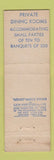 Matchbook Cover - Murray Hill Hotel New York City MIDGET